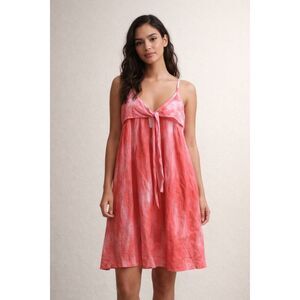 NWT Attic Salt Medium Tie Dye Spaghetti Strap Dress Boho Festival